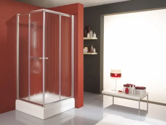 Kihagyhatatlan ajánlat Kolpa-San Orion TKK 80/90/100 szögletes zuhanykabin (Edzett átlátszó üveg, 80 cm, Fehér, 80 x 80 cm)Kolpa-San