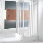 Biztonságos vásárlás Kolpa-San Luna TKP 80/90/E negyedköríves zuhanykabin (Fehér, 80x80 cm, Polisztirén műanyag, 80 cm, #751990)Kolpa-San