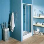 Expressz szállítás Kolpa-San Luna TVZ/S 70/80/90 zuhanyajtó (90 cm, Fehér, Edzett átlátszó üveg, 90 cm, #777640)Kolpa-San