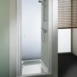 Kolpa-San Sole TV/S 70/80/90 zuhanyajtó "OUTLET" (90 cm, Átlátszó, Fehér (balos), 90 cm)Kolpa-San Árcsökkenés