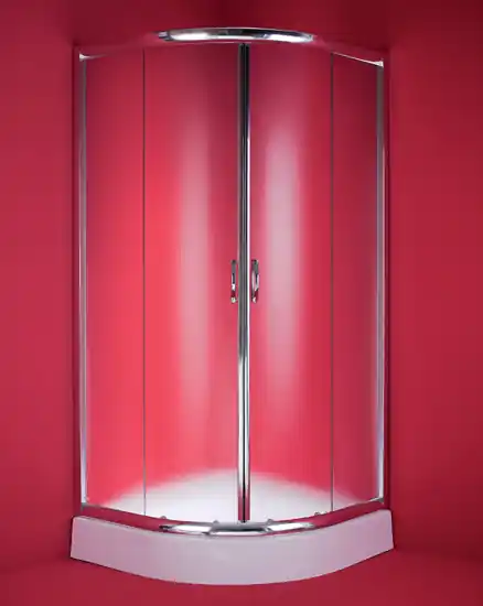 Hopa Barcelona 90x90 negyedköríves zuhanykabin (90x90x190 cm, Króm, Sima, #BCBARC90CC)Hopa Prémium