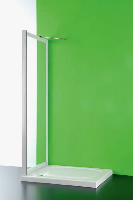 Exkluzív ajánlat Hopa Anta Fissa CC zuhanyfal (Fehér, 80-77 x 185 cm, Plexiüveg, #BSAFI80CCP)Hopa