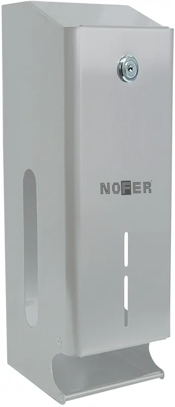 Nofer Miha rozsdamentes háromtekercses toalettpapír adagoló (Szálcsiszolt, 05102.S)Nofer Népszerű
