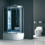 Prémium Niagara Wellness Sandra 80x120 asszimetrikus masszázskabin (80x120 cm, balos, Transparent)Niagara Wellness