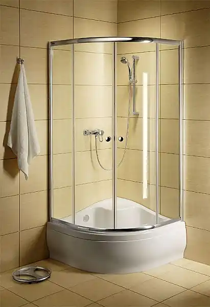 Akció Radaway Dolphi Classic A1700 90x90 negyedköríves zuhanykabin (Fabrik, fehér, 90x90x170 cm, #30001-04-06)Radaway