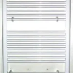 Cosmo Trend egyenes törülköző szárító csőradiátor (600x1680 mm, fehér, 961 W)Cosmo Szuper ajánlat