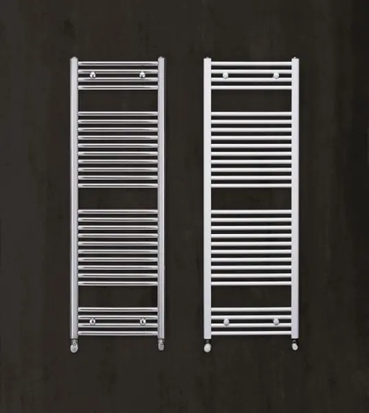 Expressz szállítás Zehnder Aura egyenes fehér fürdőszobai csőradiátor (520 W, 600x775 mm, #PBZ 800x600) PBZ-080-060Zehnder