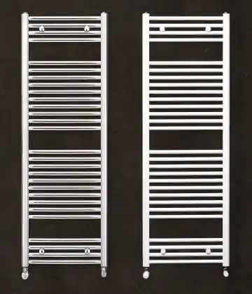 Zehnder Aura egyenes króm fürdőszobai csőradiátor (340 W, 600x775 mm, #PBCZ 800x600) PBCZ-080-060Zehnder Expressz szállítás