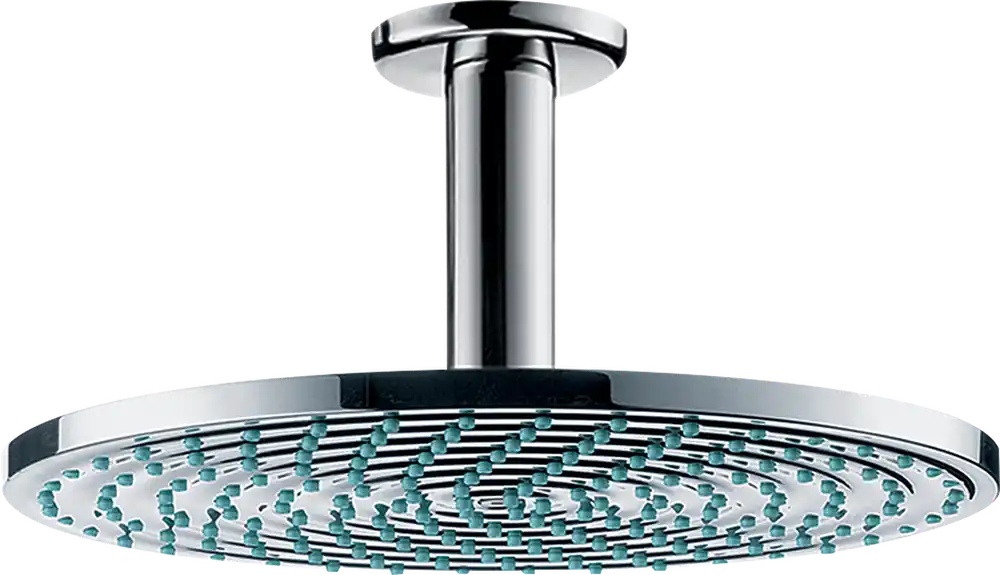 Kihagyhatatlan ajánlat Hansgrohe Raindance S 240 Air 1 jet fejzuhany 100 mm-es mennyezeti csatlakozóval EcoSmart 9 l/perc 27463 000 (27463000)Hansgrohe
