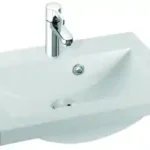 Marmorin Clever öntött márvány mosdó (602x390x40, fehér)Marmorin Akció