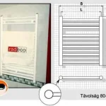 Radeco Csőradiátor lakótelepi modellek (433, fehér, 1060x335 mm, #A4-300/P)Radeco Végkiárusítás