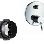 Azonnal elérhető Hansgrohe Talis S falsík alatti színkészlet beépítőtesttel SZP-HG15 (32475000, 01800180)Hansgrohe