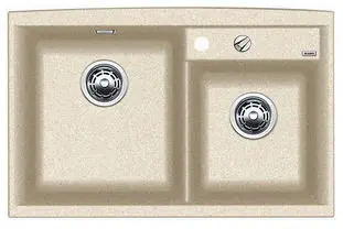 Végkiárusítás BLANCO AXIA II 8 Silgranit mosogató (tartufo, #517296)Blanco