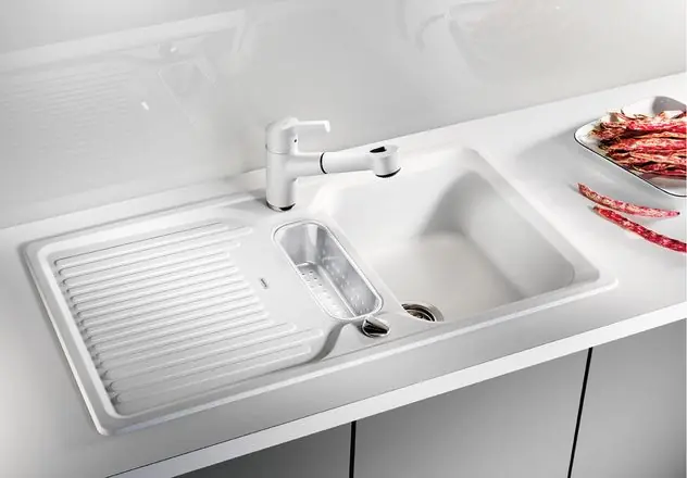 Csak ma BLANCO CLASSIC 5S Silgranit mosogató (pezsgő, #513880)Blanco