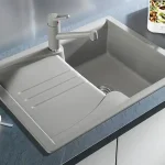 Árcsökkenés BLANCO ENOS 40S Silgranit mosogató dugókiemelővel (pezsgő, #513676)Blanco