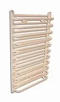 Olcsóbb Radeco A/M 600 törölközőszárítós csőradiátor (1300 W, fehér, 1060x635 mm, #A4-600/M)Radeco