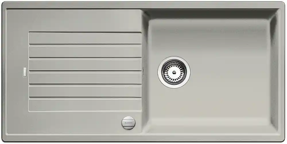 Újdonság BLANCO ZIA XL 6S Silgranit mosogató dugókiemelővel, gyöngyszürke 520634Blanco