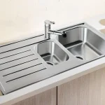 Árcsökkenés BLANCO LANTOS 6S 18/10 rozsdamentes mosogató (fényezett / dugókiemelővel, #514012)Blanco