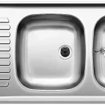 Árengedmény BLANCO R-ZS 12X5 18/10 telitetős rozsdamentes mosogató 510504Blanco