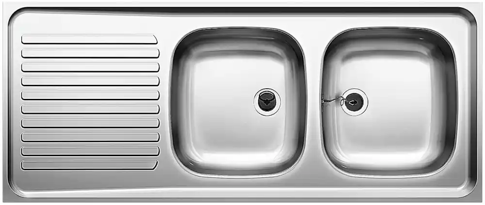 Árengedmény BLANCO R-ZS 12X5 18/10 telitetős rozsdamentes mosogató 510504Blanco