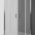 Szezonális akció Roltechnik Sani Pro HGS2 szögletes zuhanykabin (87,5-90 cm, króm, Transparent, #223-9001000-00-02)Roltechnik
