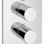 Grohe Grohtherm 3000 Cosmopolitan 19568 000 falsík alatti termosztátos zuhanycsaptelep külső rész (19568000)Grohe Bestseller