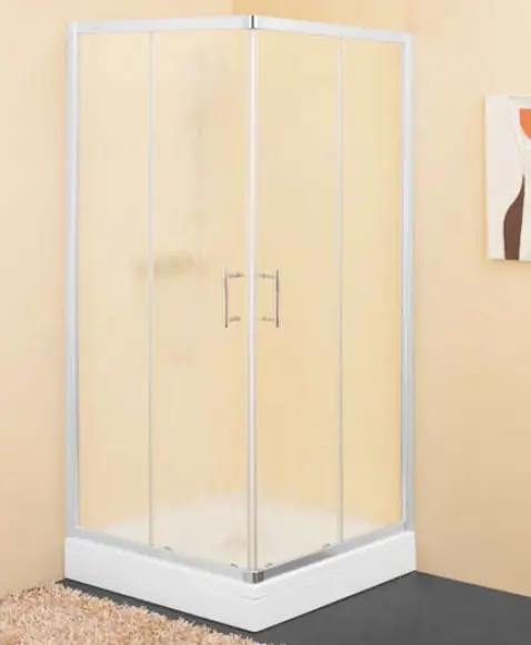 Vásárlói kedvenc Kolpa-San Q-Line TKK 80x100 szögletes zuhanykabin (80x100 cm, fehér, átlászó, #526460)Kolpa-San