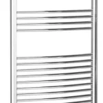 Biztonságos fizetés Sapho ALYA 600x1760mm íves fürdőszobai radiátor, króm 1110-12Sapho