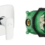 Hansgrohe PuraVida 15665400 falsík alatti zuhany csaptelep külső rész + Ibox Universal alaptest 01800180Hansgrohe Outlet