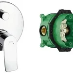 Hansgrohe Metris 31493000 falsík alatti kád csaptelep külső rész + Ibox Universal alaptest 01800180Hansgrohe Alacsony ár