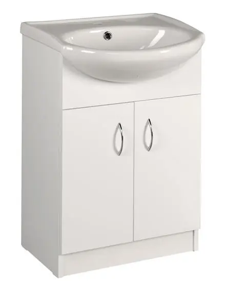 Aqualine Ekoset 55-ös fürdőszoba bútor mosdóval (57053)Aqualine Akció