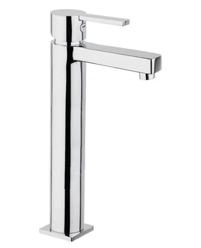 Árcsökkenés Sapho Katana magasított mosdócsaptelep automata leeresztővel, króm KA06 (77CR7524)Sapho