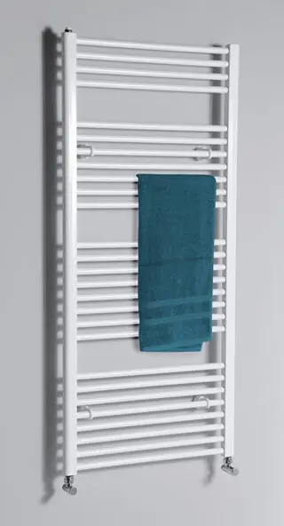 Aqualine egyenes fehér fürdőszobai radiátor (539 W, fehér, 1330x450 mm, #ILR34)Aqualine Ajánlat