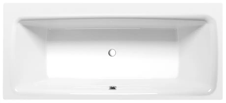 Sapho POLYSAN KVADRA 180x80 cm egyenes kád, fehér 17611Polysan Árengedmény