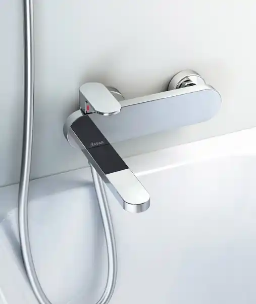 Árengedmény Ravak Chrome fali kádcsaptelep zuhanyszett nélkül CR 022.00/150 (X070042)Ravak