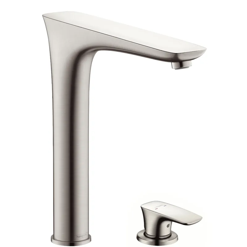 Biztonságos vásárlás Hansgrohe PuraVida 2-lyukú egykaros rozsdamentes acél hatású konyhai csaptelep 15812 800 (15812800)Hansgrohe