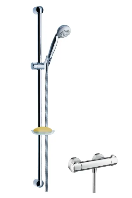 Vásárlói kedvenc Hansgrohe Ecostat 1001 SL Combi 0,90 m, Croma 2jet kézizuhannyal 27063 000 (27063000)Hansgrohe