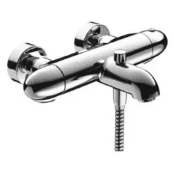 Akció Hansgrohe Ecomax termosztátos kád- és zuhanycsaptelep falsíkon kívüli szereléshez 13354 000 (13354000)Hansgrohe