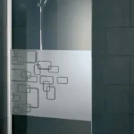 Legjobb ár HSK Walk In FreeStyle 120-as zuhanyfal Softcube mintás üveggelHSK