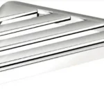 Sapho sarokpolc zuhanyzóba, 160x160 mm, krómozott ABS (AV83)Sapho Legnépszerűbb