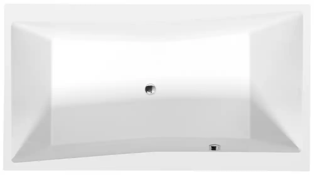 Sapho POLYSAN QUEST 180x100 cm egyenes kád, fehér 78511Polysan Csak ma