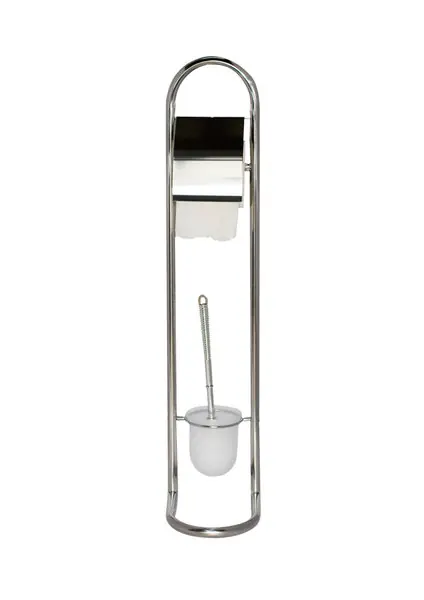 Legkelendőbb Aqualine SAMBA Álló WC kefe és papírtartó (SB130)Aqualine