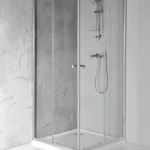 Gyors szállítás Aqualine AGGA 80x80 cm-es szögletes zuhanykabin tálca nélkül (HLF808)Aqualine