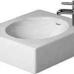 Exkluzív ajánlat Duravit Architec 45x45 cm ráültethető mosdó csaplyuk jobbra 032045 00 08Duravit