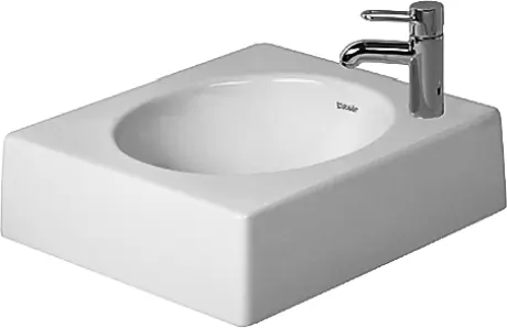 Exkluzív ajánlat Duravit Architec 45x45 cm ráültethető mosdó csaplyuk jobbra 032045 00 08Duravit