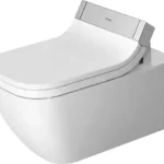 Expressz szállítás Duravit Happy d.2 fali WC öblítőperem nélkül, mélyöblítésű, csak SensoWash-sal együtt rendelhető 2550590000Duravit