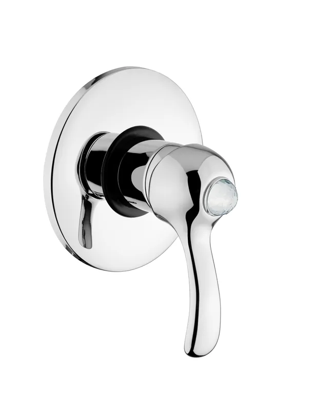 Expressz kézbesítés Bugnatese Lem 1930KBT Fal alatti zuhanycsaptelep swarovski fogantyúval BT / TUSKAN BRONZBugnatese