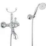 Expressz szállítás Bugnatese Oxford 6302KCRDO Kádcsaptelep zuhanyszettel swarovski fogantyúval CRDO / KRÓMARANYBugnatese
