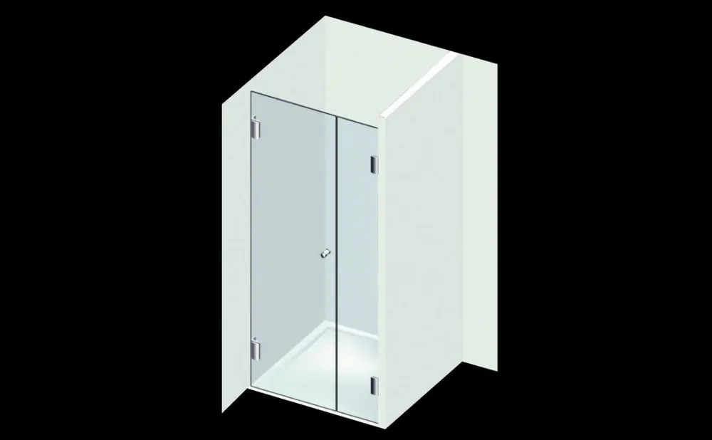 Varioglass Globus 102 110x200 cm-es Zuhanyajtó (zöld üveg, 110x200 cm)Varioglass Végkiárusítás