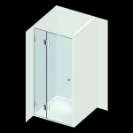 Varioglass Globus 104 110x200 cm-es Zuhanyajtó (bronz üveg, 110x200 cm)Varioglass Korlátozott ajánlat